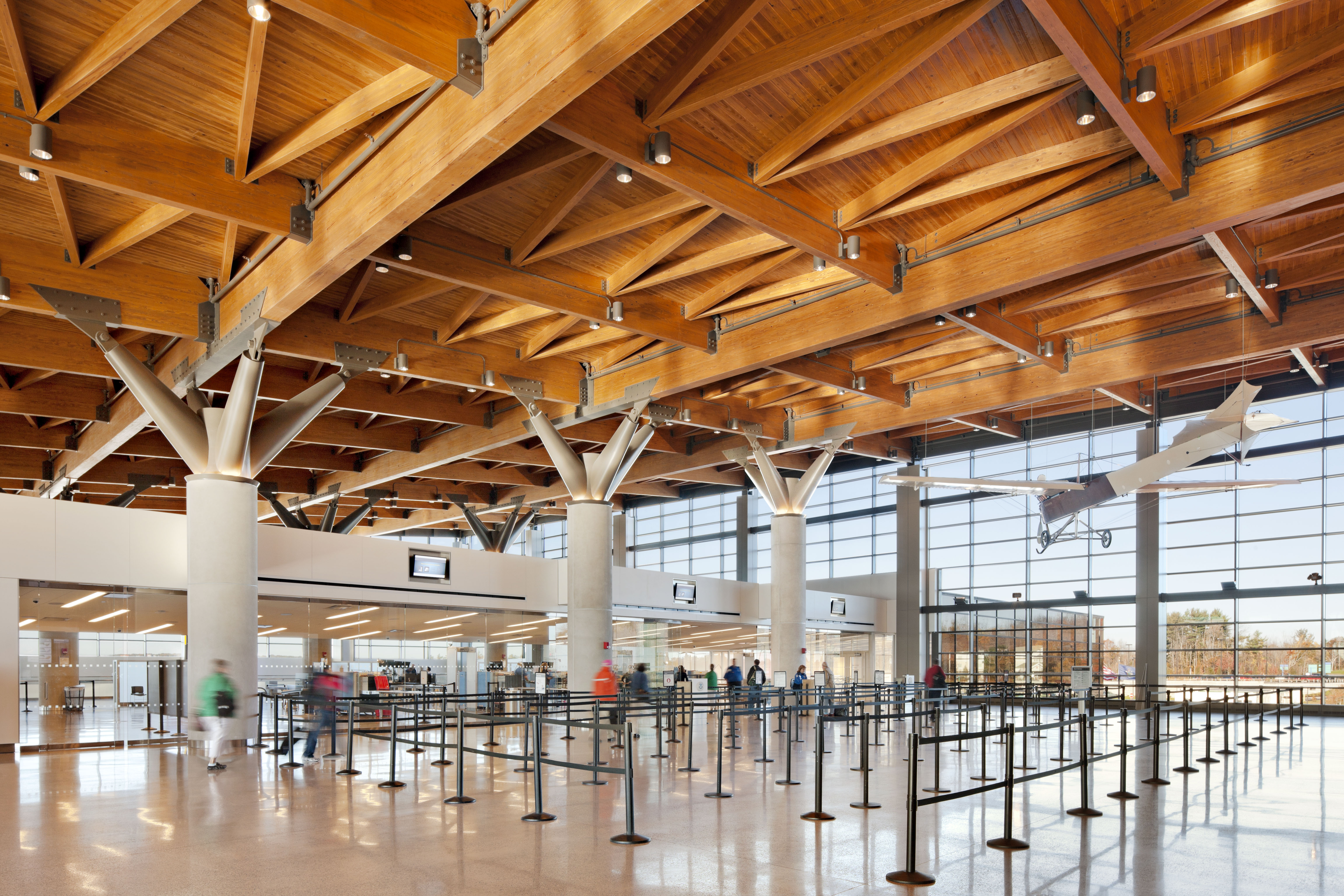 Portland International Jetport To Sell First Airport Designated Green   Gensler PWM Jetport 06 